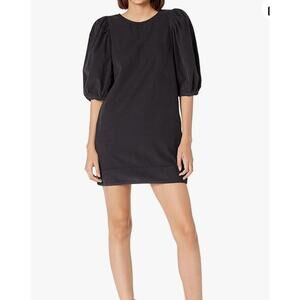 NWT VELVET BY GRAHAM AND SPENCER PUFF SLEEVE DRESS